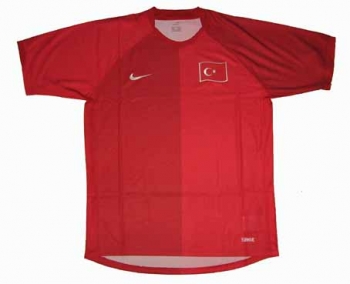 Türkei Trikot 06/08 Away Nationalmannschaft Nike