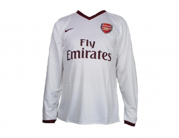 Arsenal London Trikot Away EPL 2007/09 Nike Player Issue LS