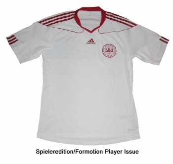 Dänemark Trikot Away Adidas 2009/11 Formotion Spieleredition