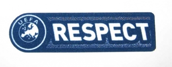 UEFA Respect Logo Flock 2011/12 Blau