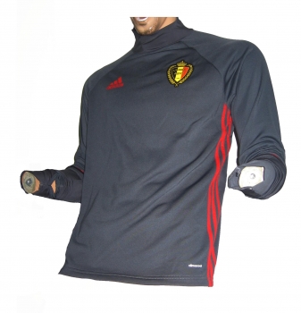 Belgien KBVB Trainingstop Sweatshirt 2015/16 Adidas