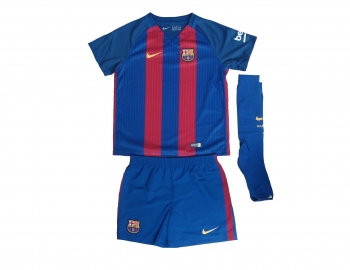 FC Barcelona Minikit Trikot Set Kindergröße Home Nike 2016/17