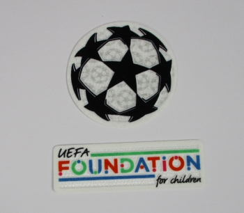 UEFA Champions League Logo Flock Foundation Set 2021-24