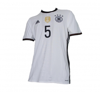 Deutschland DFB Trikot Home 2016 Euro Adidas Mats Hummels 5