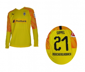 Borussia Mönchengladbach Torwart Spielertrikot  2019/20 Puma Promo Spieleredition Yellow Tobias Sippel