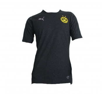 Borussia Dortmund T-Shirt Dunkelgrau Puma 2018/19