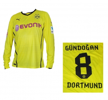 Borussia Dortmund Trikot Home Puma 2013/14 Longsleeve Ilkay Gündogan