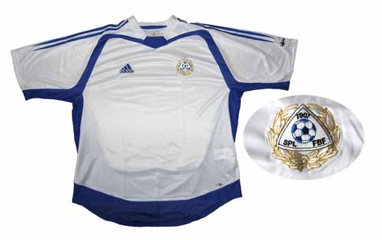 Finnland Trikot Nationalmannschaft Home Adidas 2004 06