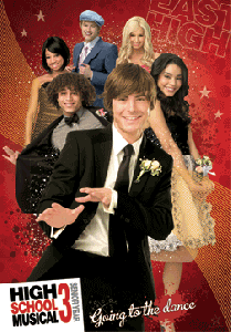 High School Musical 3 Lenticular Poster 3D 47 x 67cm
