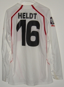 VFB Stuttgart Trikot Uefa Cup 2004/05 Puma Heldt Player Issue