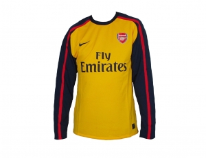 Arsenal London Trikot Away EPL 2008/09 Nike Player Issue LS