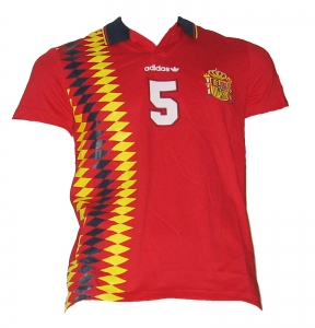 Spanien Retro T-Shirt Adidas Euro 1984