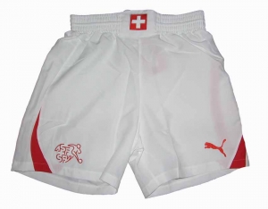 Schweiz Trikot Shorts/Hose Puma 10/11 White