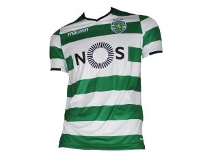 Sporting Club de Portugal Lissabon Trikot Home 2017/18 Macron