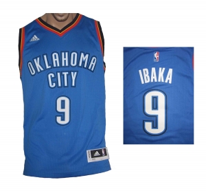 Oklahoma City Thunder NBA Swingman Trikot Away Adidas Serge Ibaka