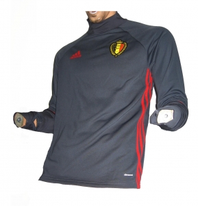 Belgien KBVB Trainingstop Sweatshirt 2015/16 Adidas