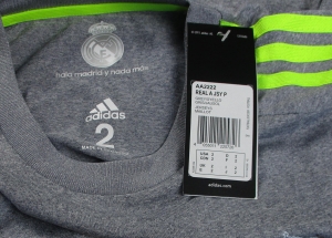 Real Madrid Trikot 2015/16 Away Player Issue Adizero Version Adidas XS (2)