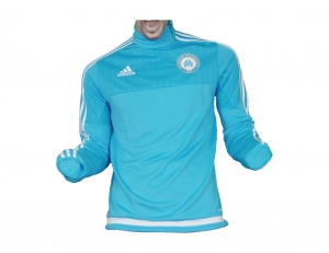 Olympique Marseille Trainingstop Sweatshirt Blue 2015/16 Adidas XS