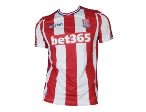Stoke City FC Trikot Home 2017/18 Macron