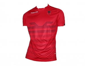 Albanien FSHF Trikot Nationalmannschaft Home 2016 Macron