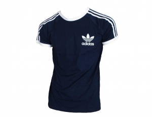 Adidas Originals California T-Shirt Trefoil Adidas Navy/White