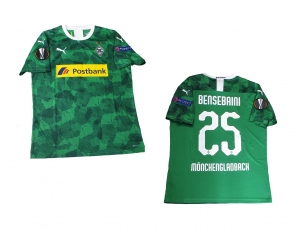 Borussia Mönchengladbach Spielertrikot 2019/20 Third Europapokal Puma Promo Spieleredition Ramy Bensebaini 25