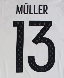 Deutschland DFB Trikot Home 2016 Euro Adidas Thomas Müller 13
