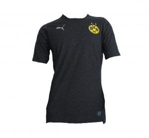 Borussia Dortmund T-Shirt Dunkelgrau Puma 2018/19