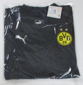 Borussia Dortmund T-Shirt Dunkelgrau Puma 2018/19