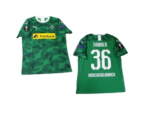 Borussia Mönchengladbach Spielertrikot 2019/20 Third Europapokal Puma Promo Spieleredition Breel Embolo 36