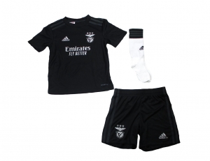 Benfica Lissabon Minikit Trikot Set Little Boys 116cm 2020/21 Away Adidas