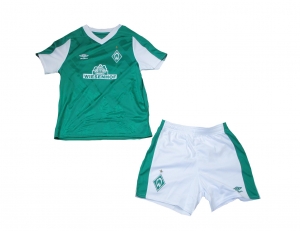 Werder Bremen Minikit Trikot Set Kindergröße 2020/21 Home Umbro