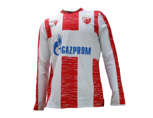 Roter Stern Belgrad Trikot Home 2020/21 Longsleeve Macron 2020/21