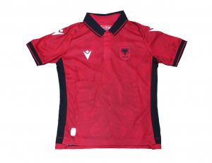 Albanien FSHF Trikot Nationalmannschaft Home 2023/24 Kindergröße Macron